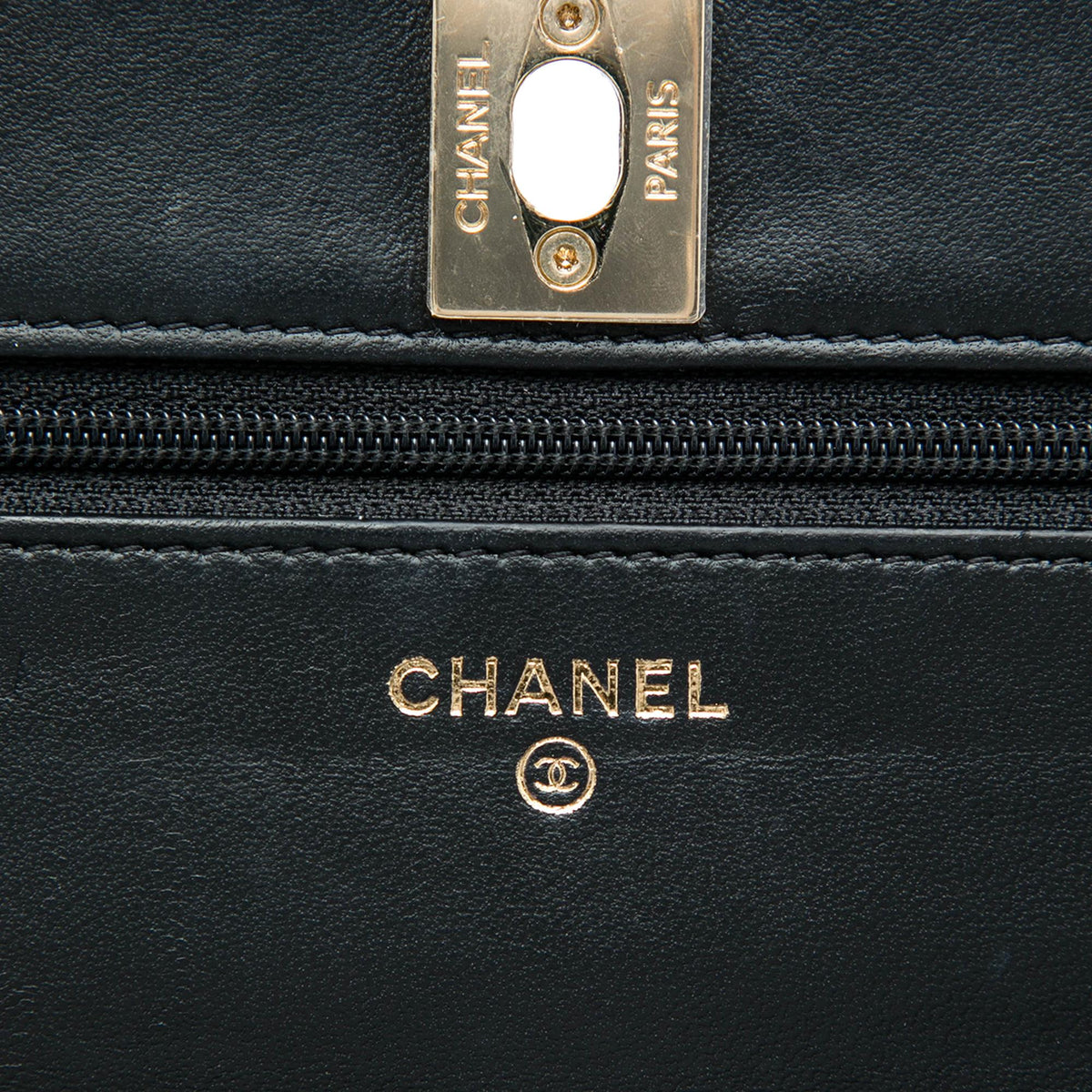 Chanel Quilted Lambskin Trendy CC Wallet On Chain