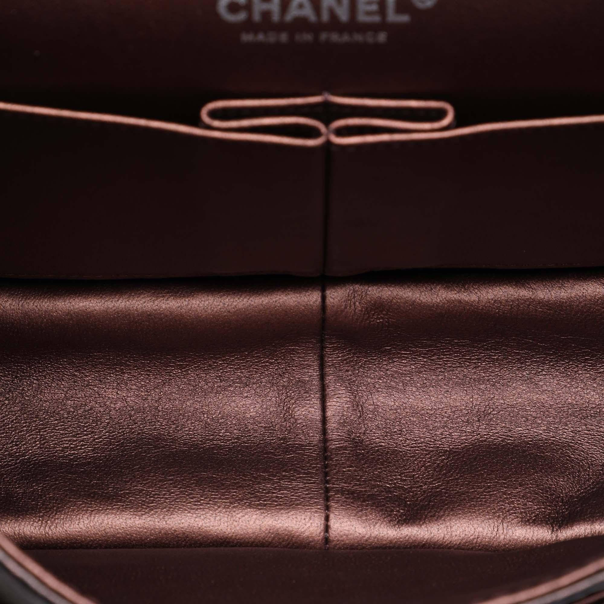 Chanel Quilted Metallic Aged Calfskin Reissue 2.55 Double Flap 226