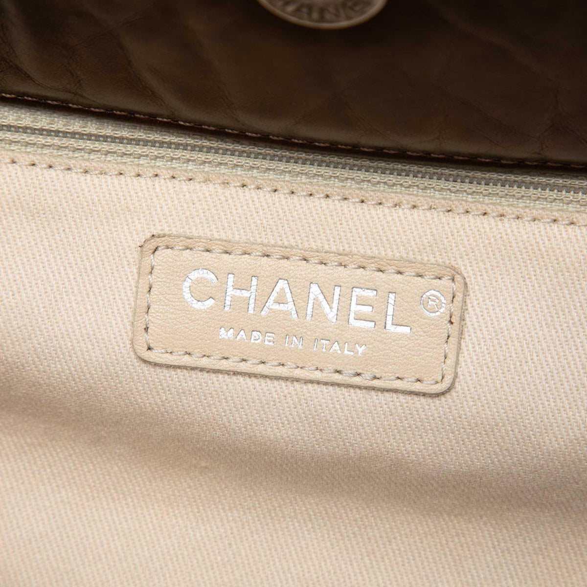 Chanel Quilted Metallic Aged Calfskin Reissue 2.55 Tote