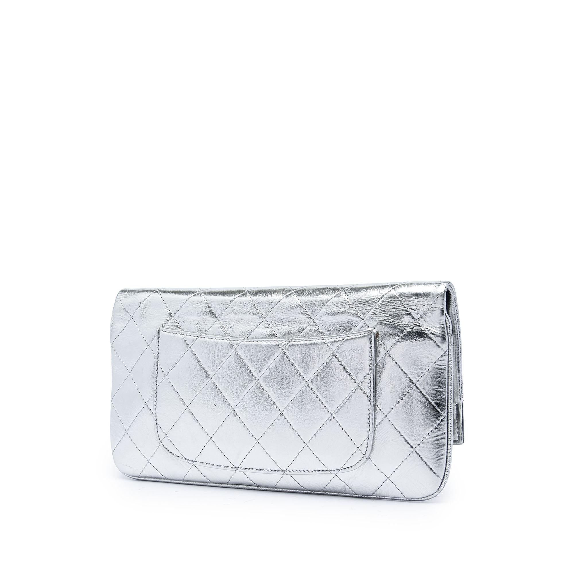 Chanel Quilted Metallic Calfskin 31 Clutch