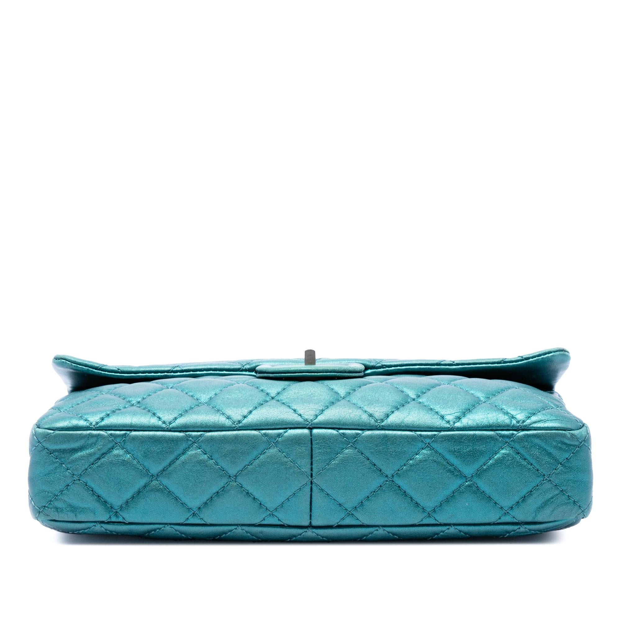 Chanel Quilted Metallic Calfskin Reissue 2.55 Flap 226