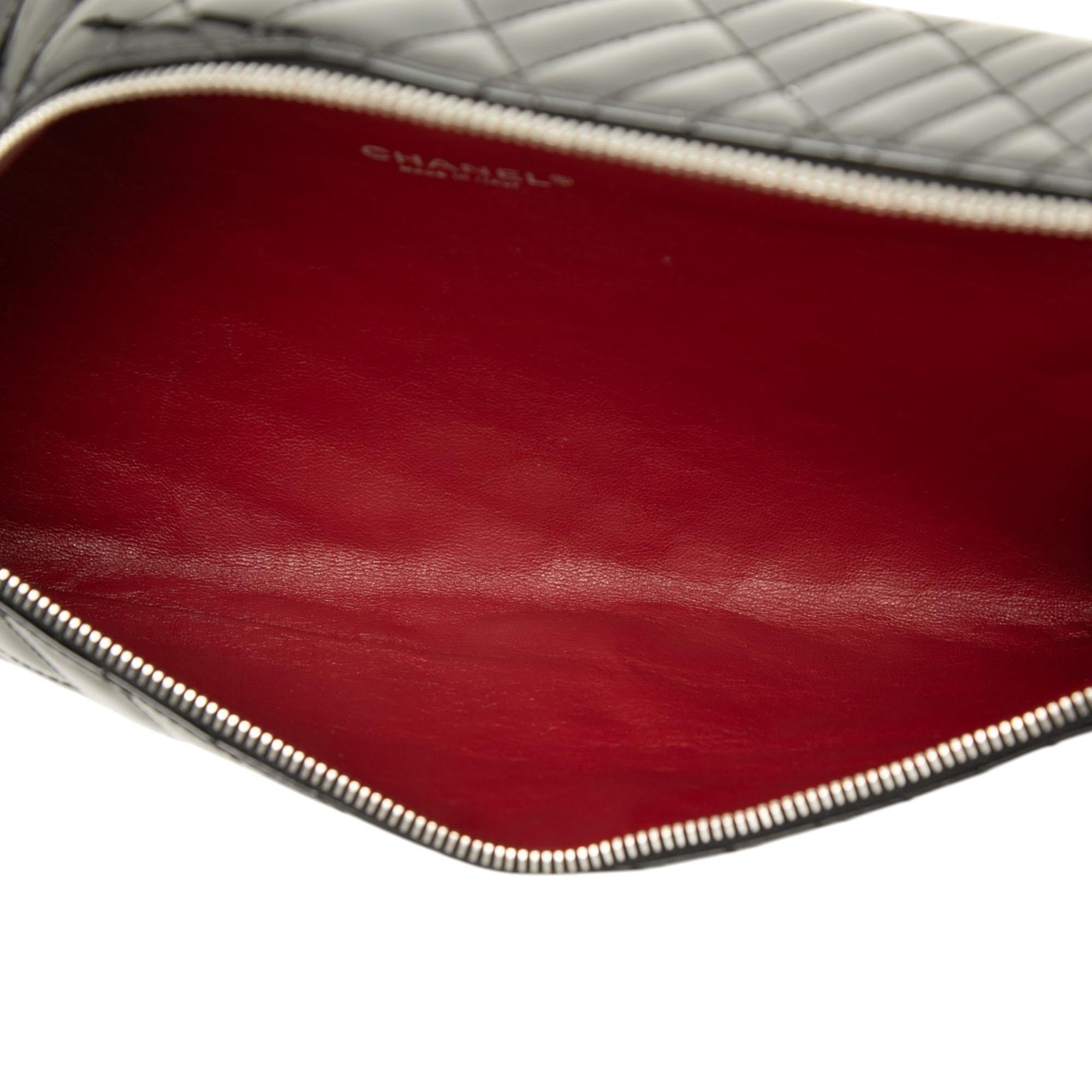Chanel Quilted Patent Geometric Kaleidoscope Shoulder Bag
