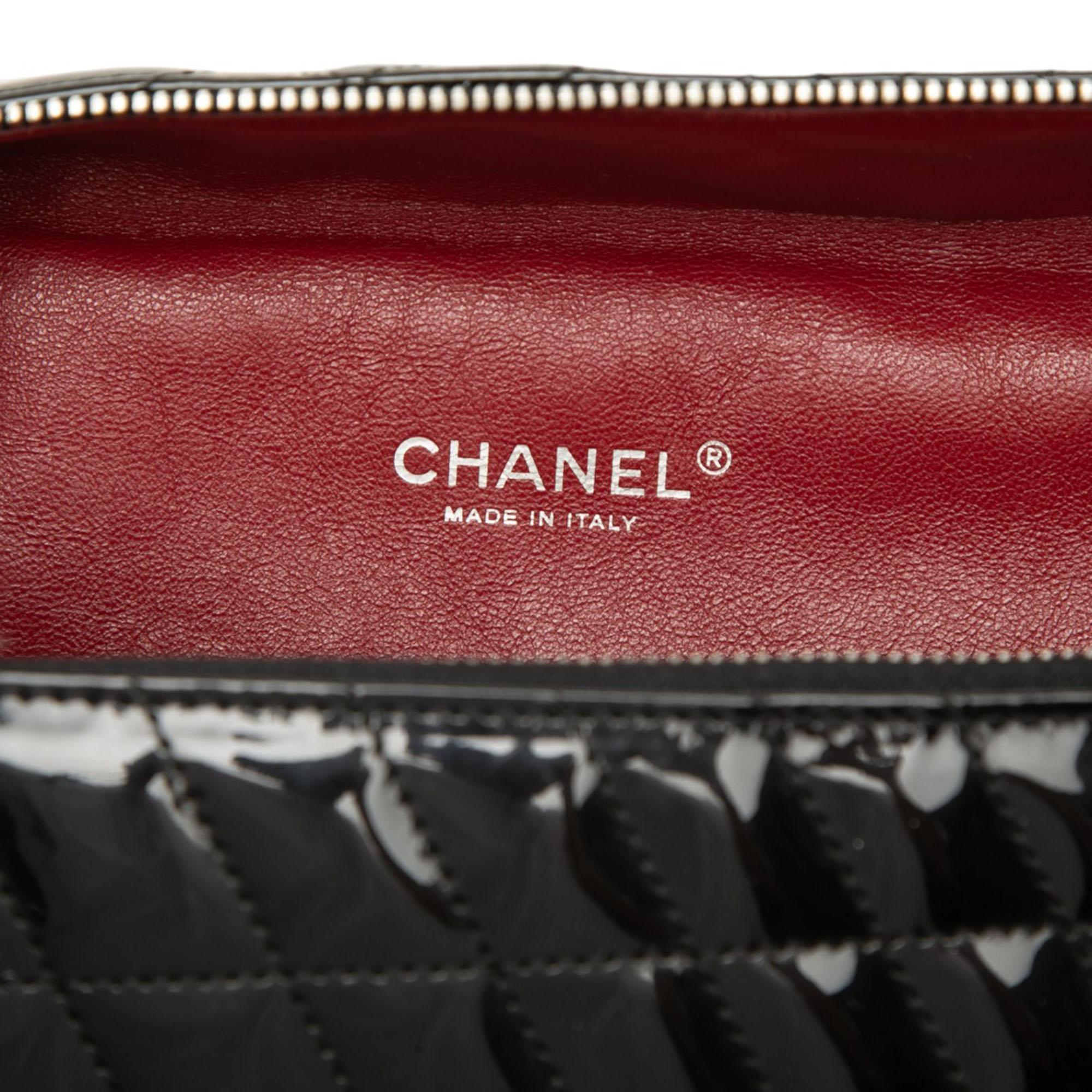 Chanel Quilted Patent Geometric Kaleidoscope Shoulder Bag