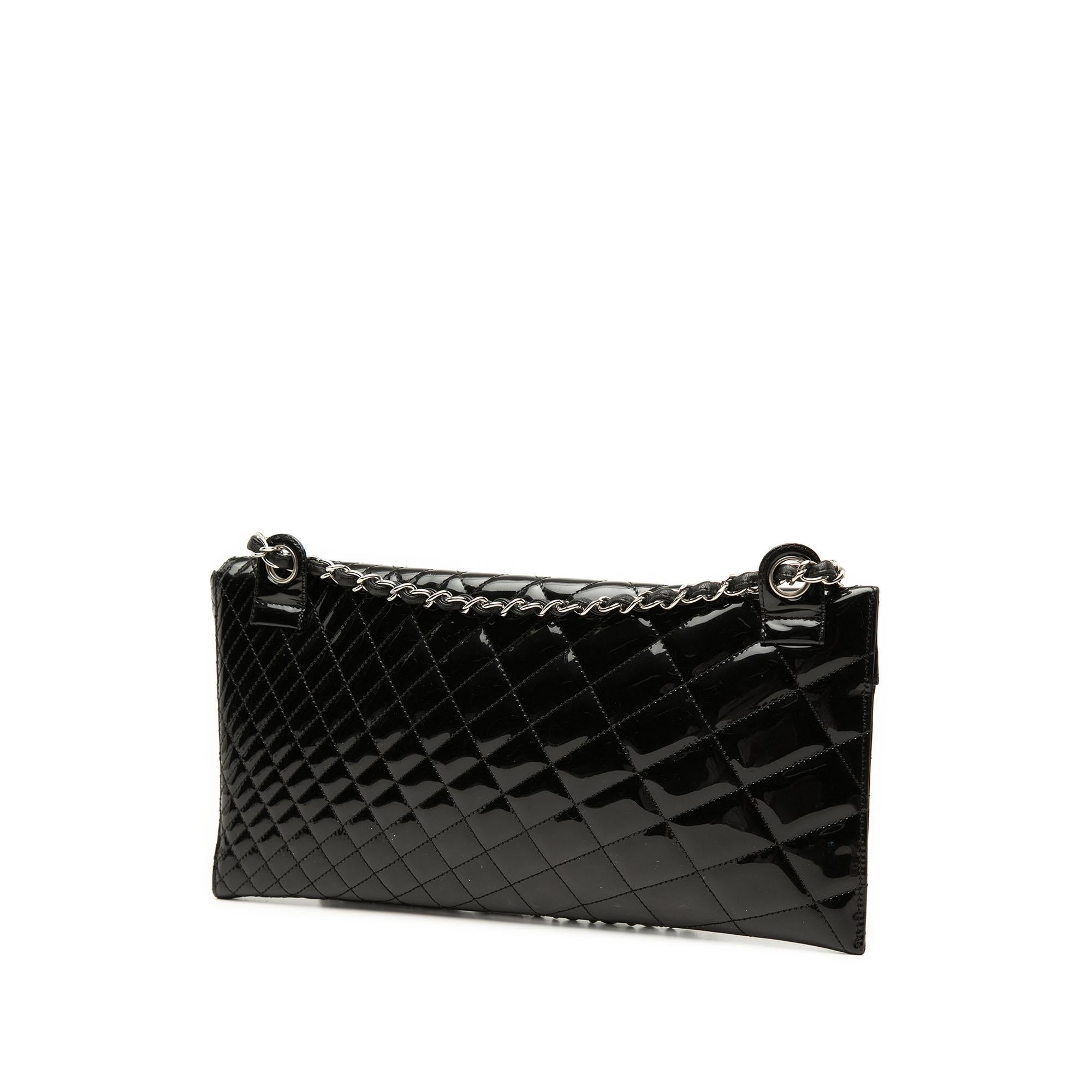 Chanel Quilted Patent Geometric Kaleidoscope Shoulder Bag