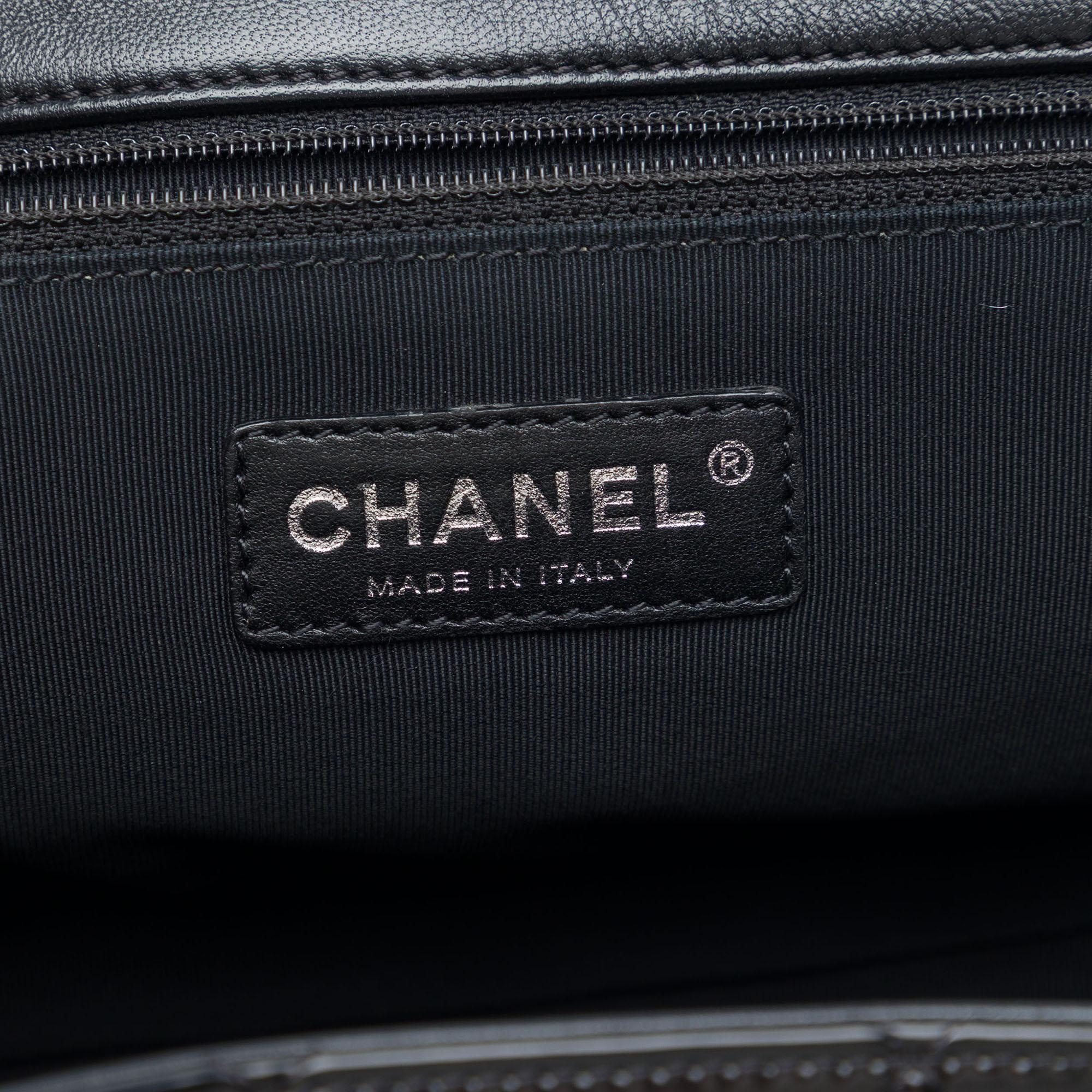 Chanel Quilted Patent Reissue 2.55 Accordion Flap