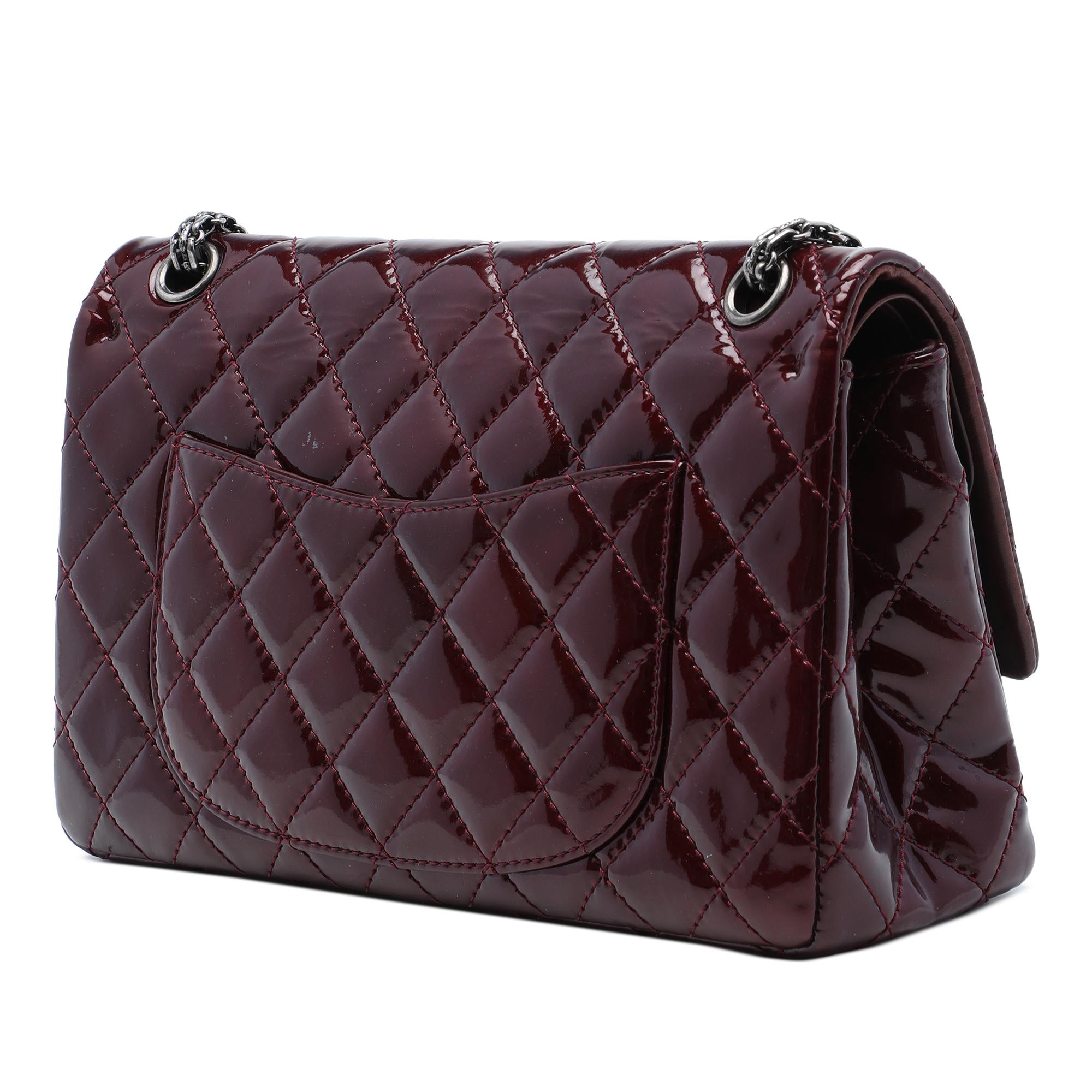 Chanel Quilted Patent Reissue 2.55 Double Flap 226
