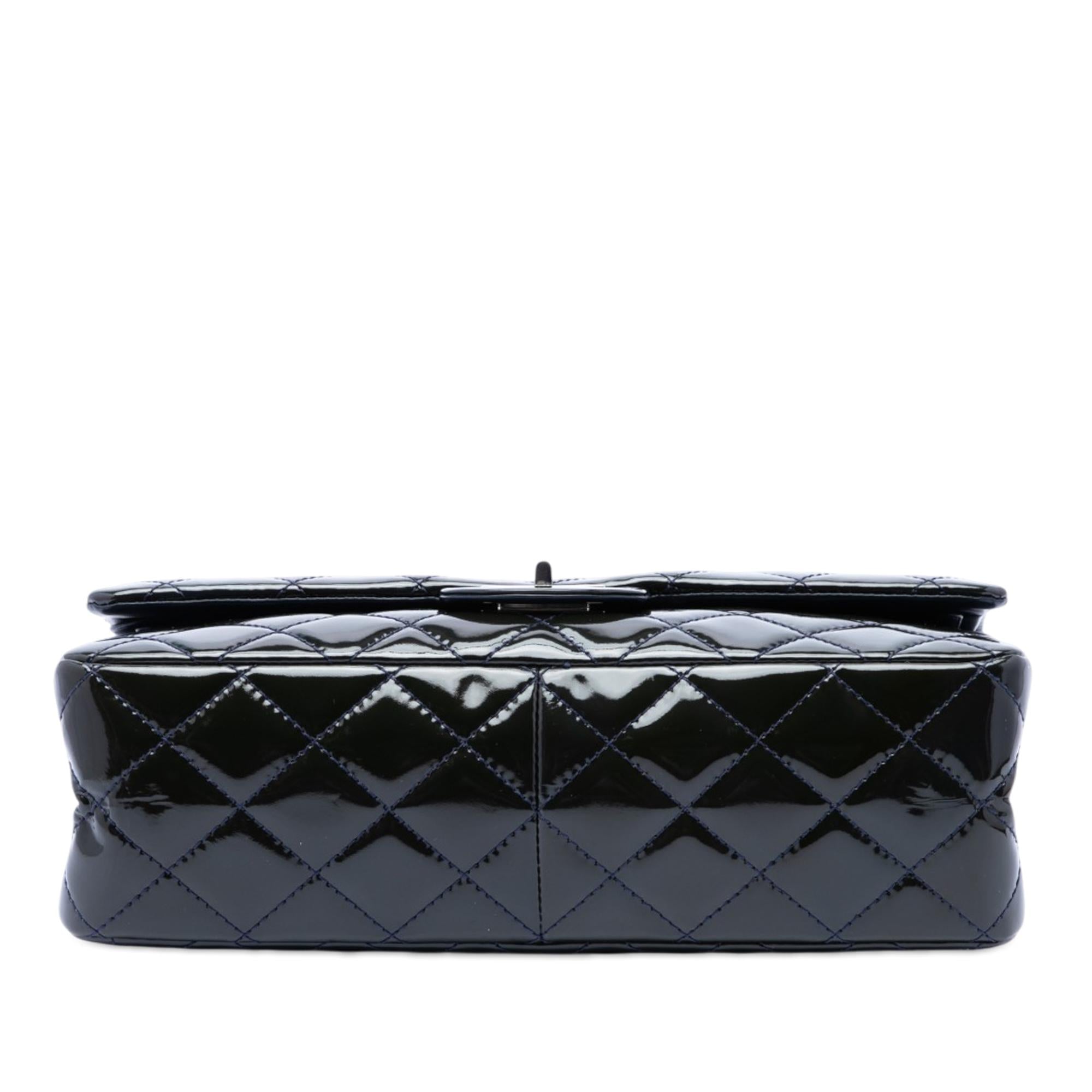 Chanel Quilted Patent Reissue 2.55 Double Flap 227