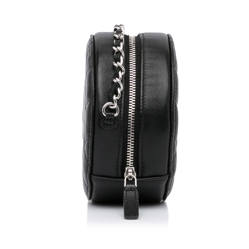 Chanel Quilted Round Clutch with Chain (SHG-20gS3O)