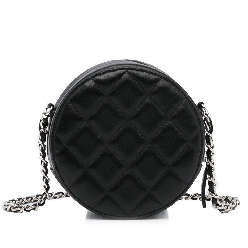 Chanel Quilted Round Clutch with Chain (SHG-20gS3O)