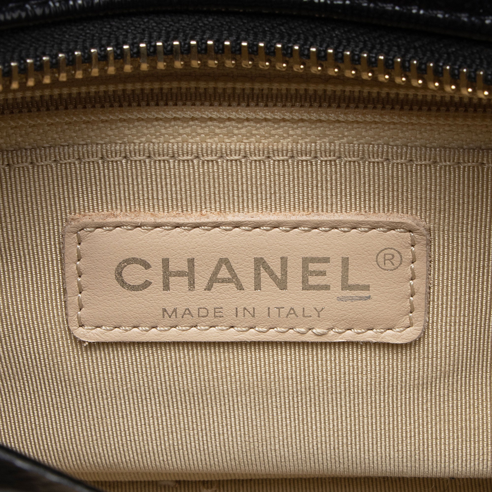 Chanel Rattan Calfskin Gabrielle Small Hobo