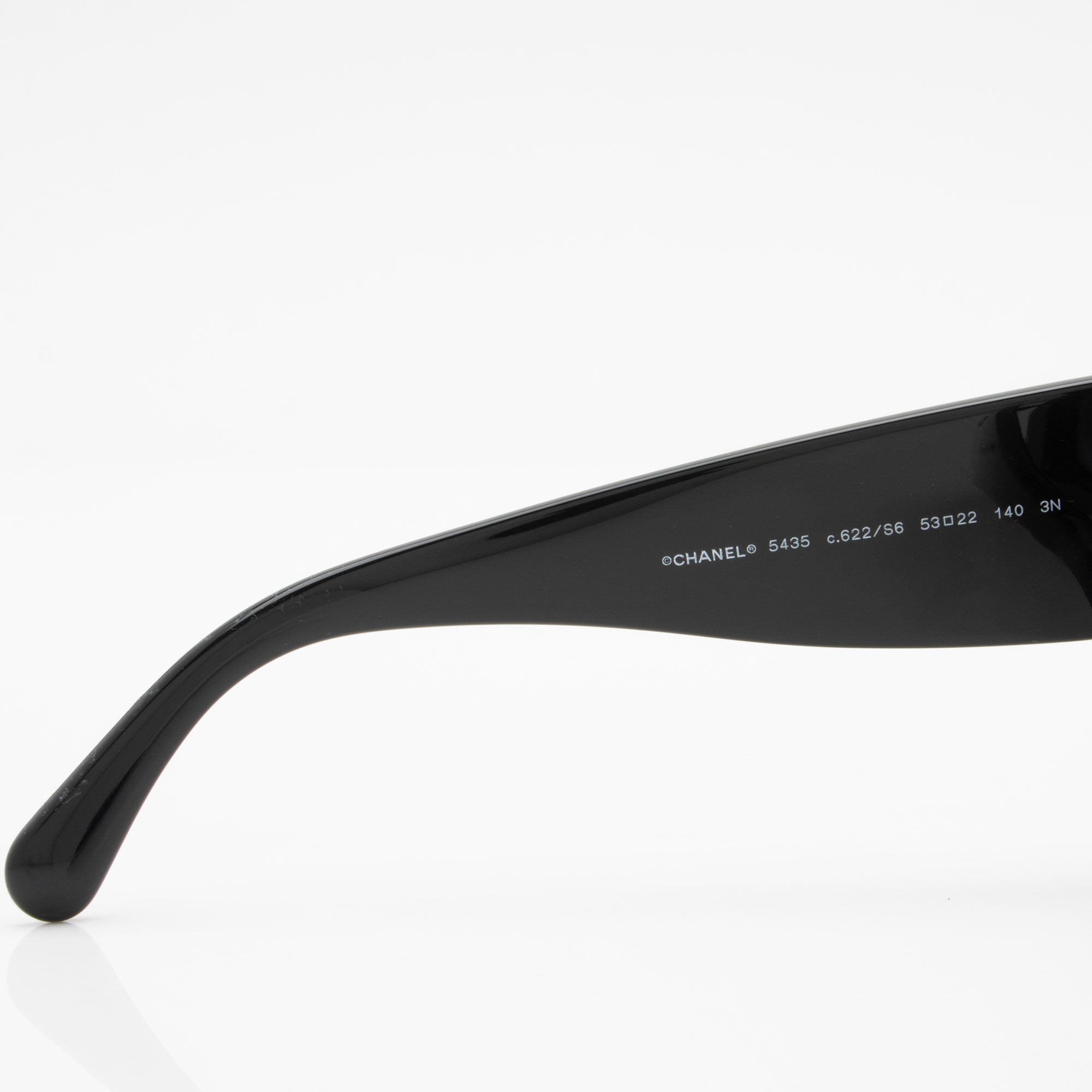 Chanel CC Oversize Rectangle Sunglasses (SHF-4WIMnf)