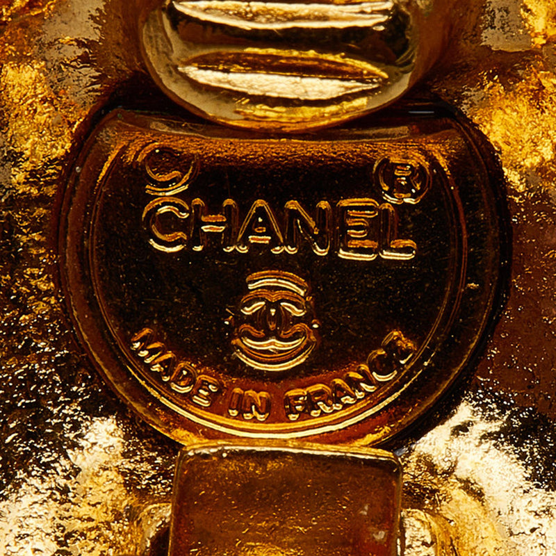 Chanel Rhinestone CC Clip On Earrings (SHG-s70Esg)