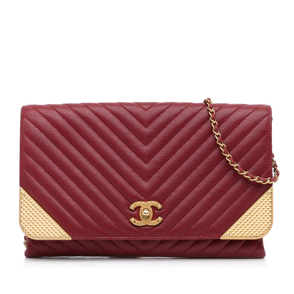 Chanel Rock Corner Chevron Flap Bag (SHG-xAzd8d) – LuxeDH