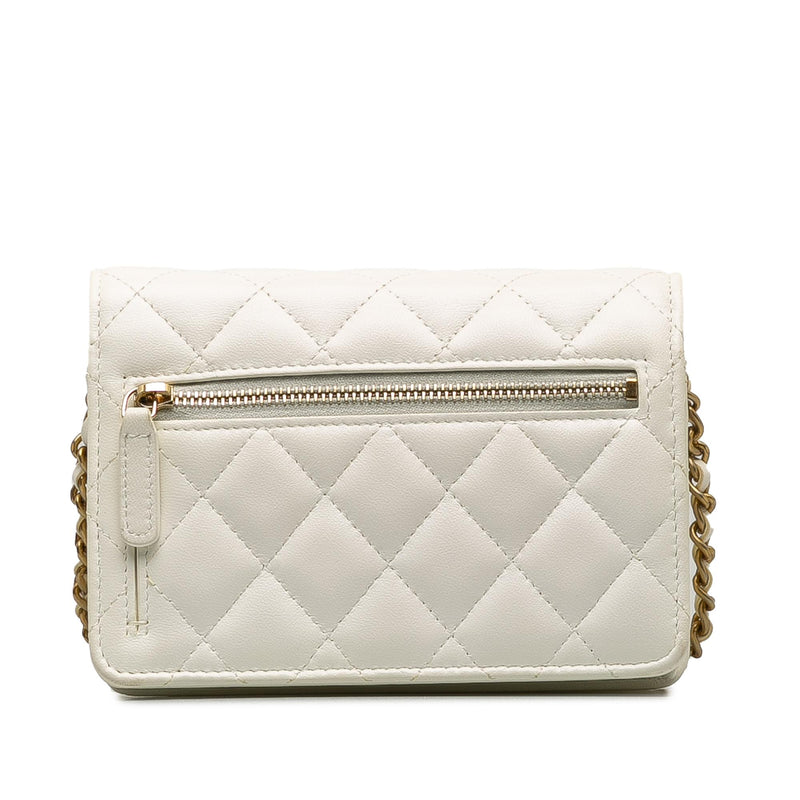 Chanel Romance Lambskin Wallet On Chain (SHG-O9aGrO)