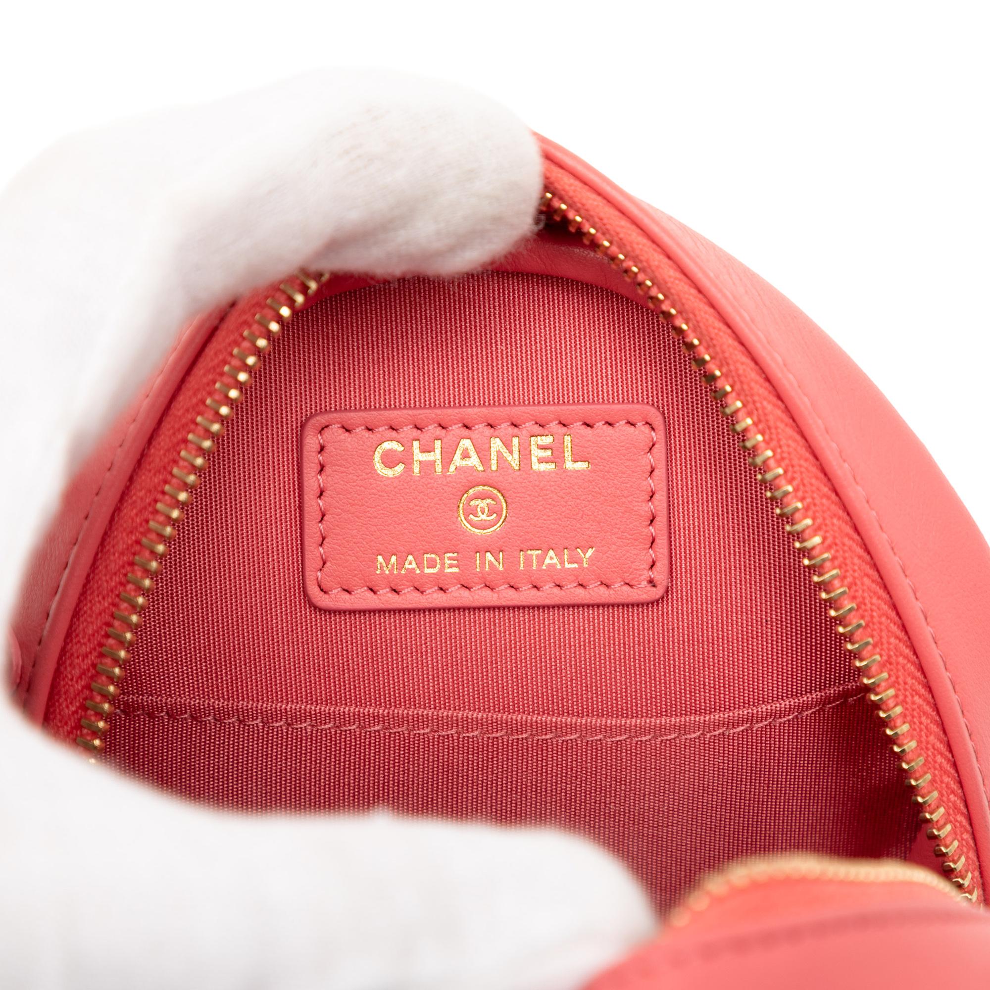 Chanel Sequin Lambskin 19 Round Clutch With Chain