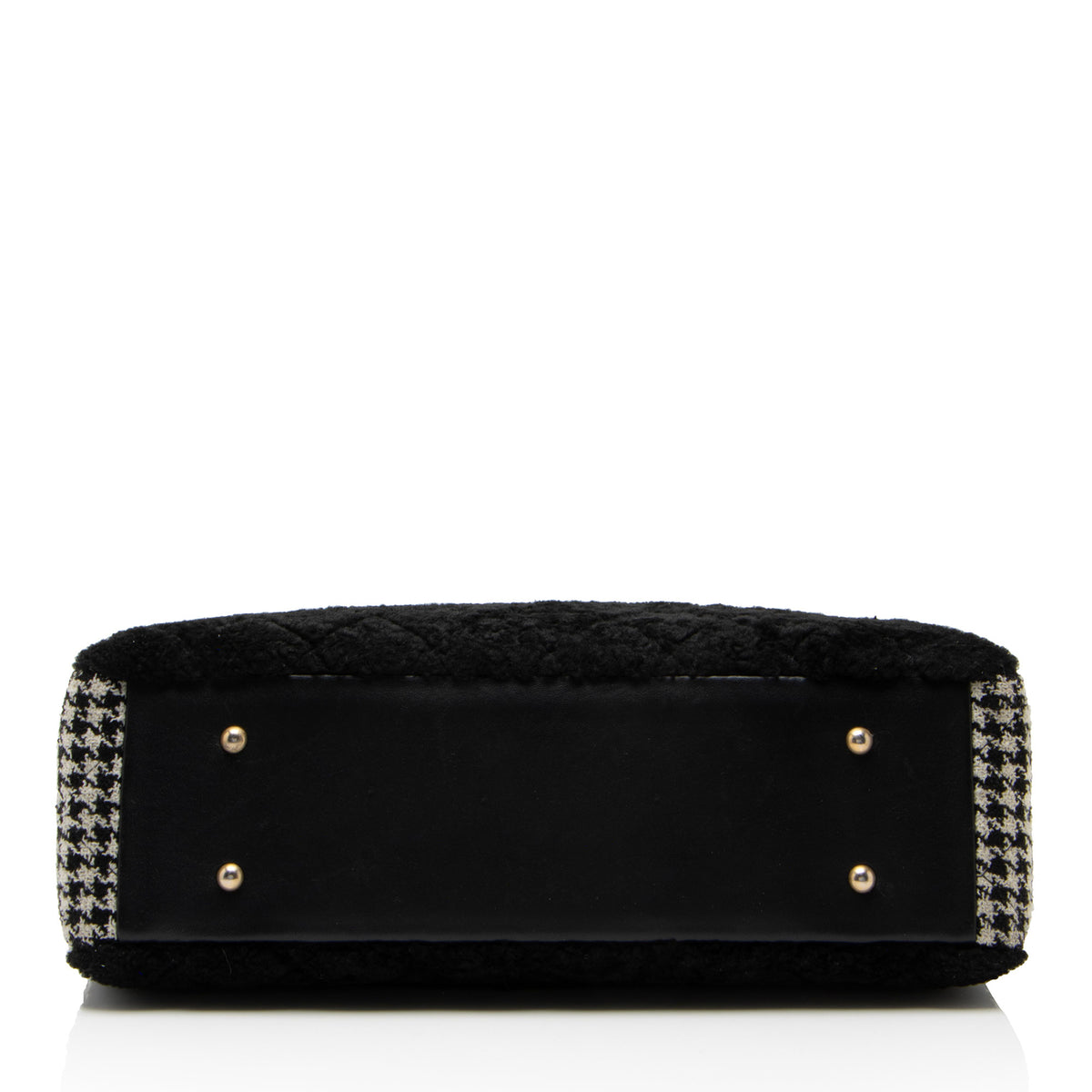 Chanel Shearling Tweed Fantasy Shopping Tote