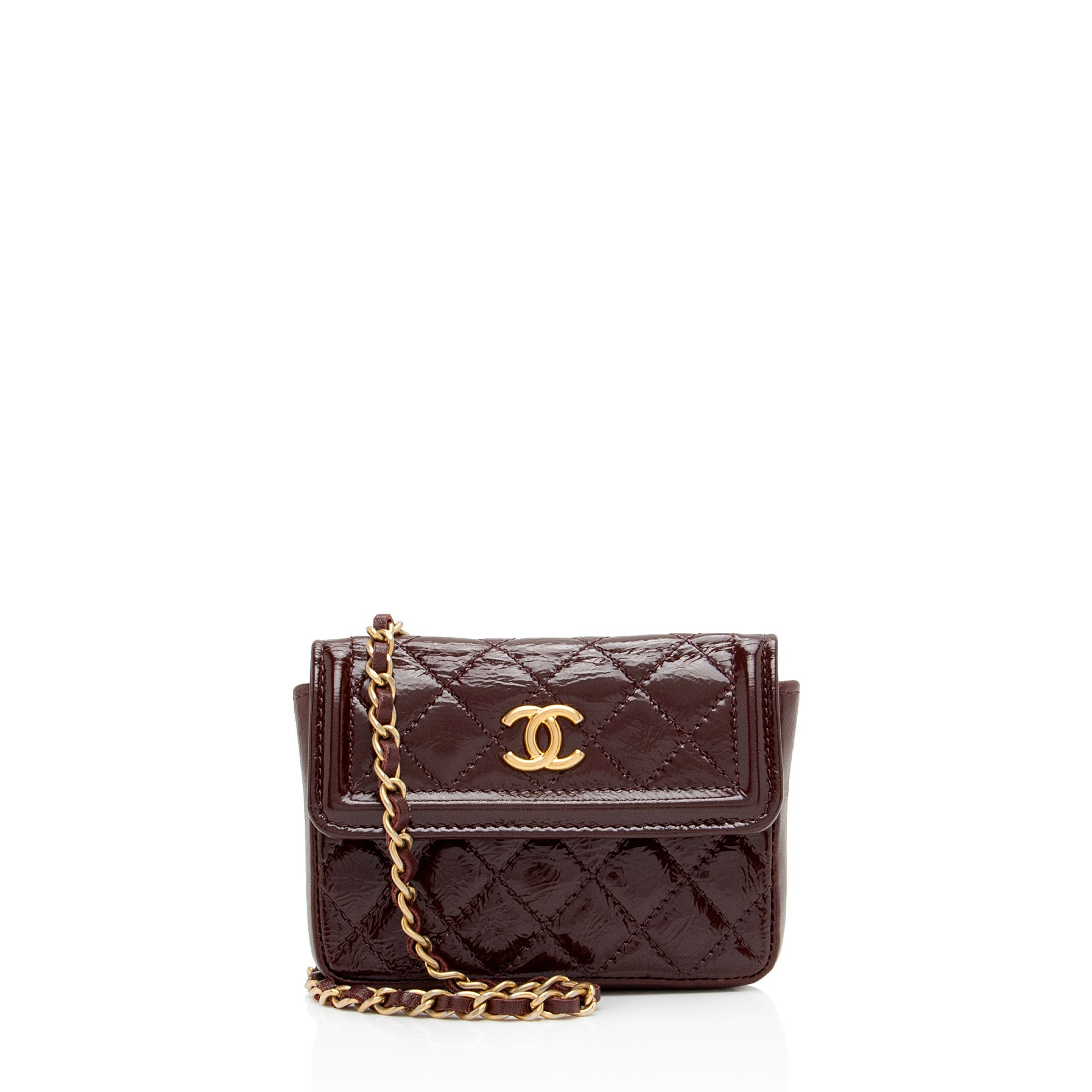 Chanel shiny aged calfskin hotsell