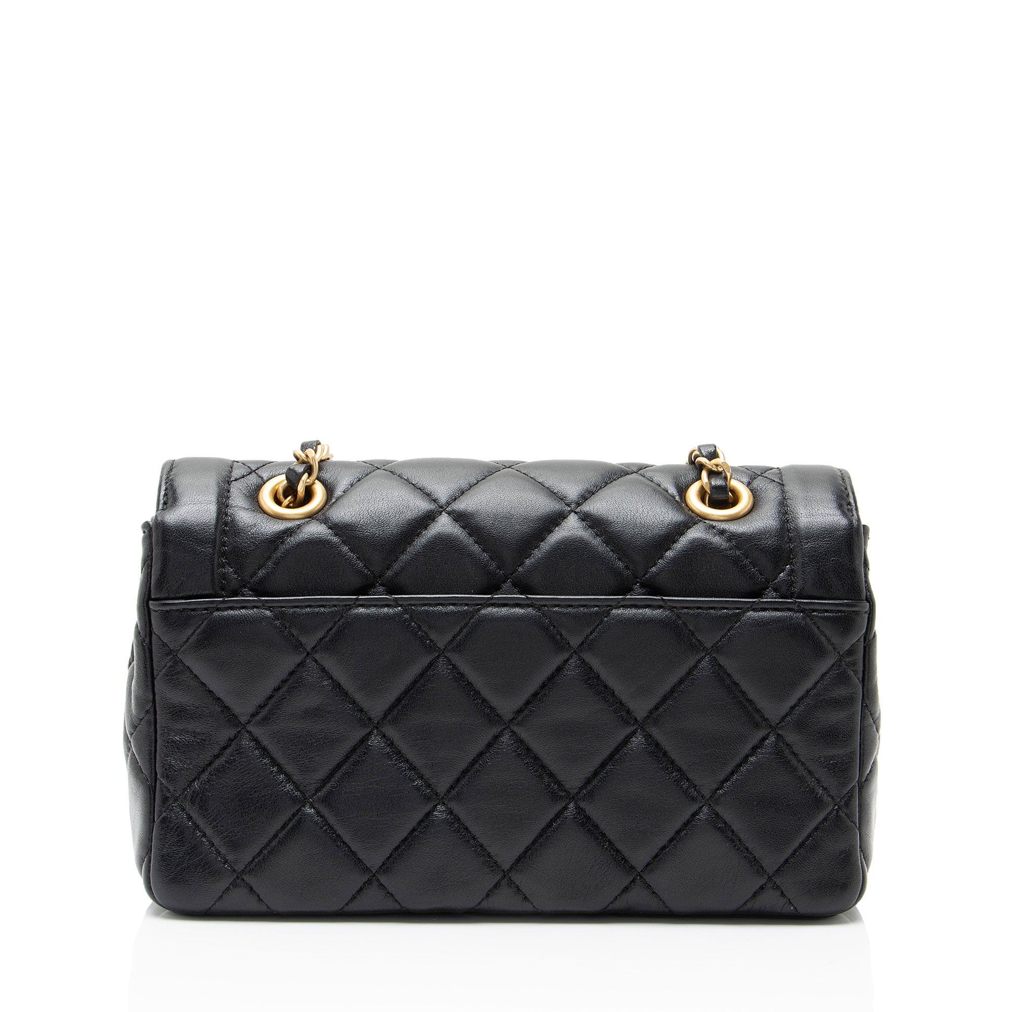 Chanel Shiny Lambskin Diana Mini Flap Bag
