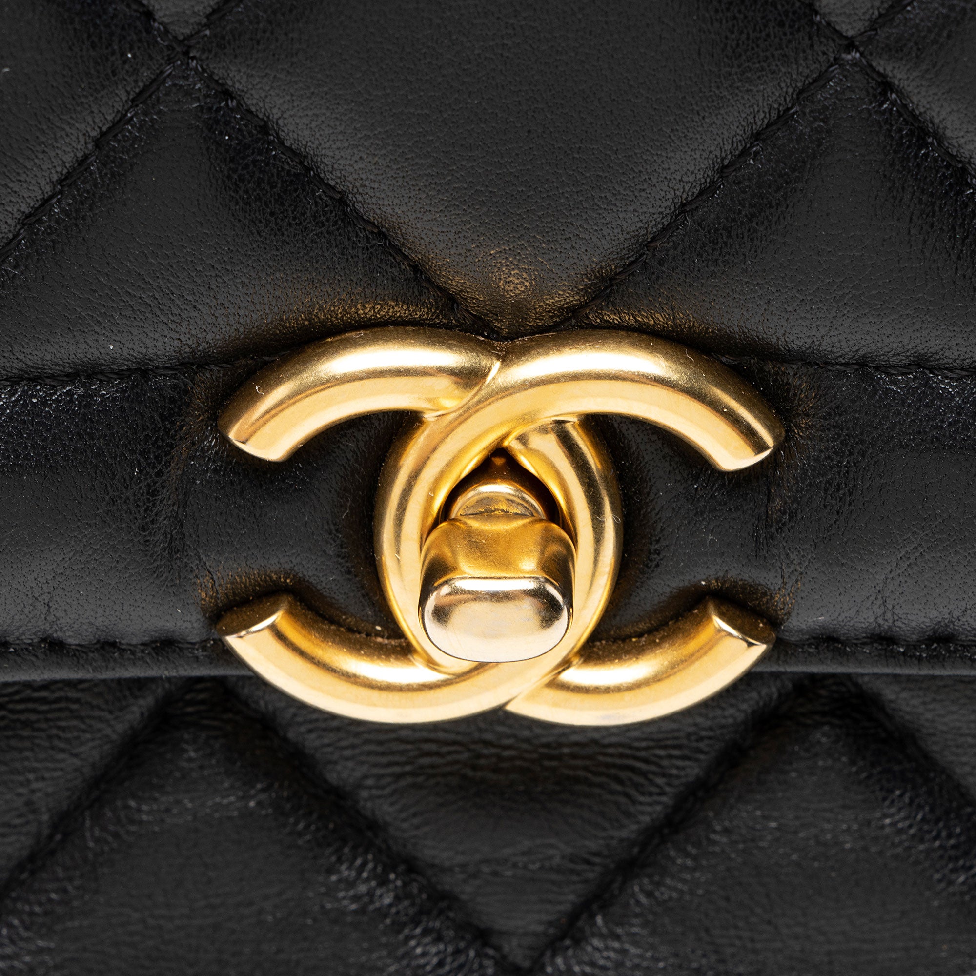 Chanel Shiny Lambskin Diana Mini Flap Bag