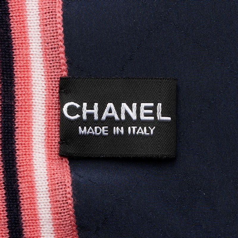 Chanel Silk Wool Scarf (SHF-GMZvuh)