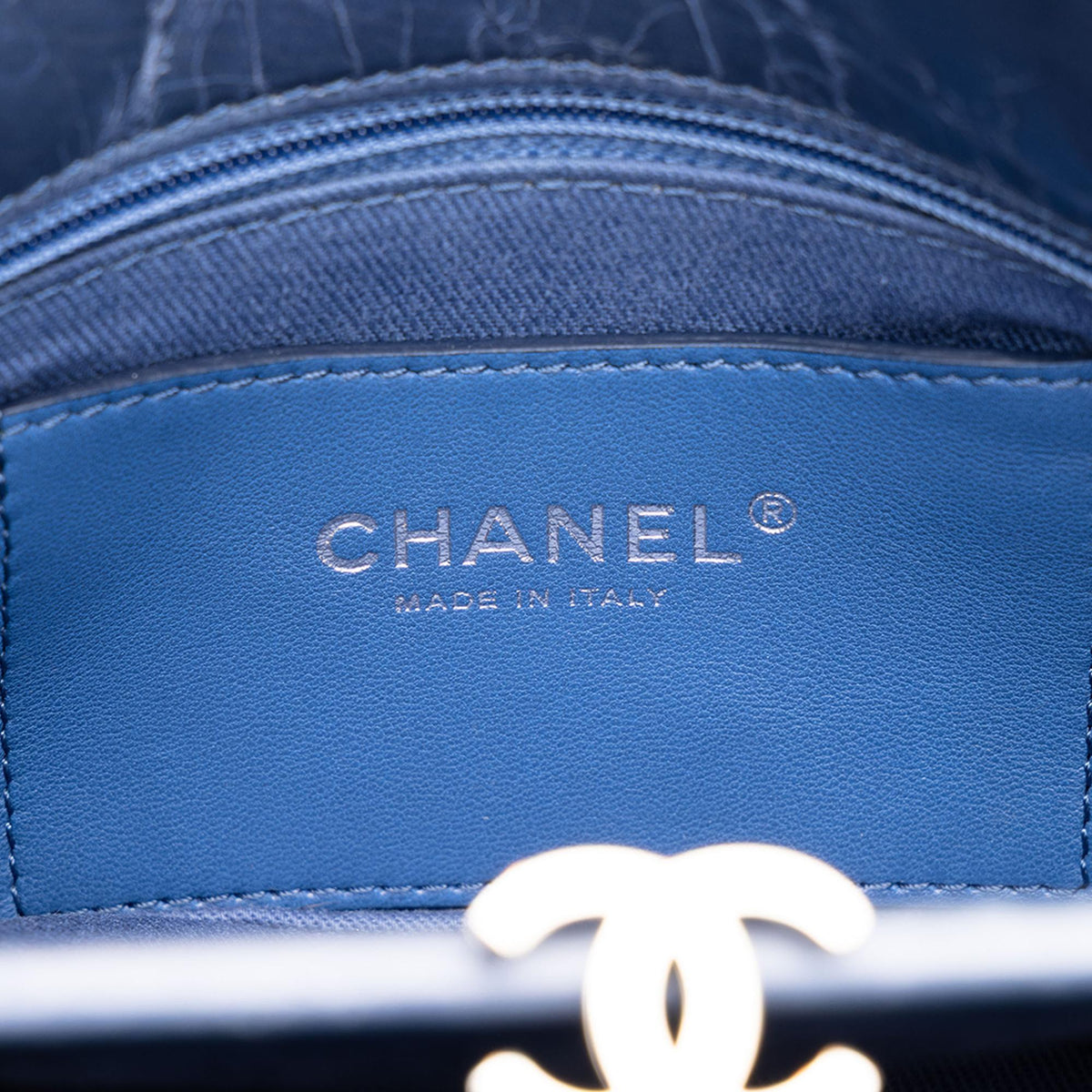 Chanel Small Aged Calfskin Just Mademoiselle Bowling Bag