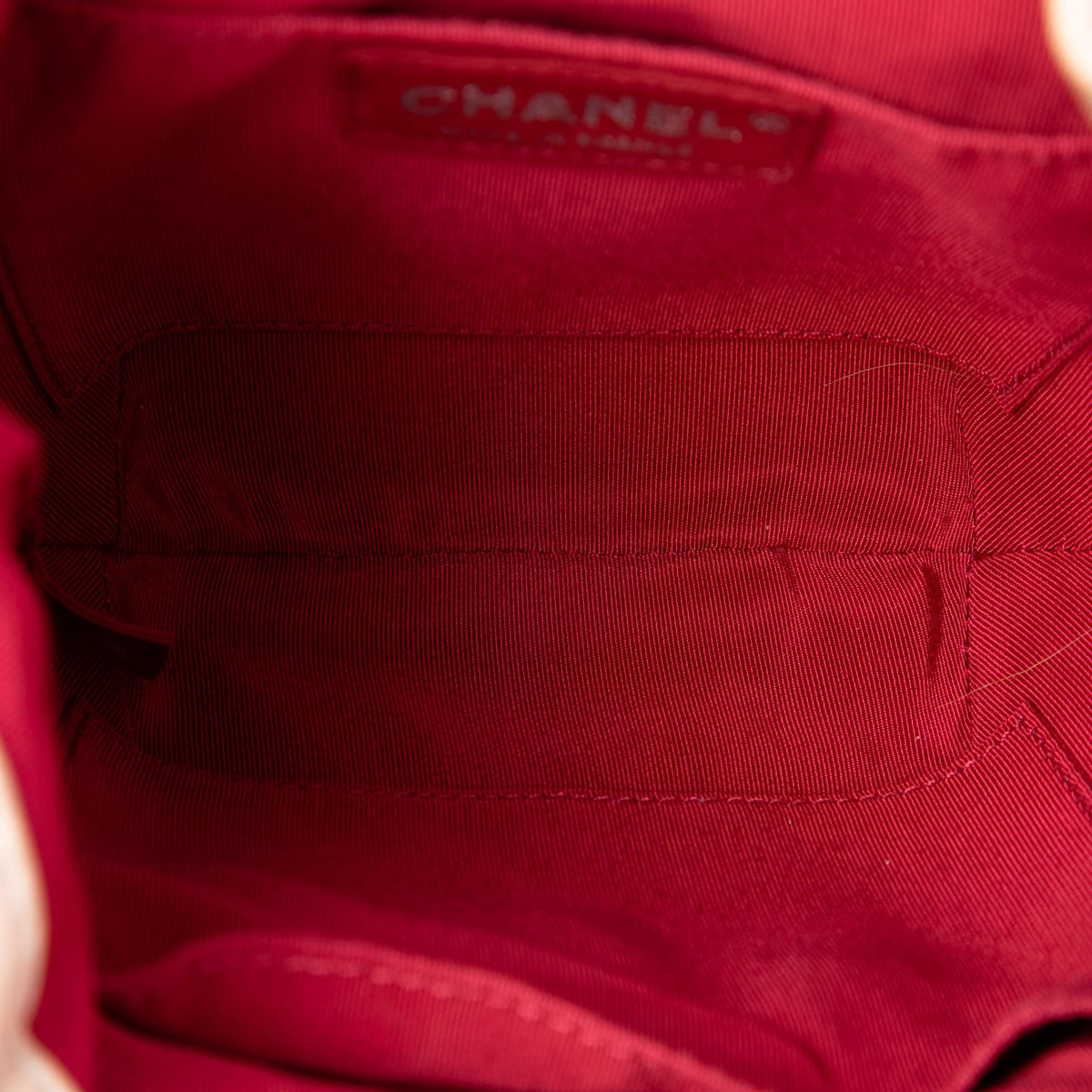 Chanel Small Bicolor Quilted Calfskin Gabrielle Bucket Bag