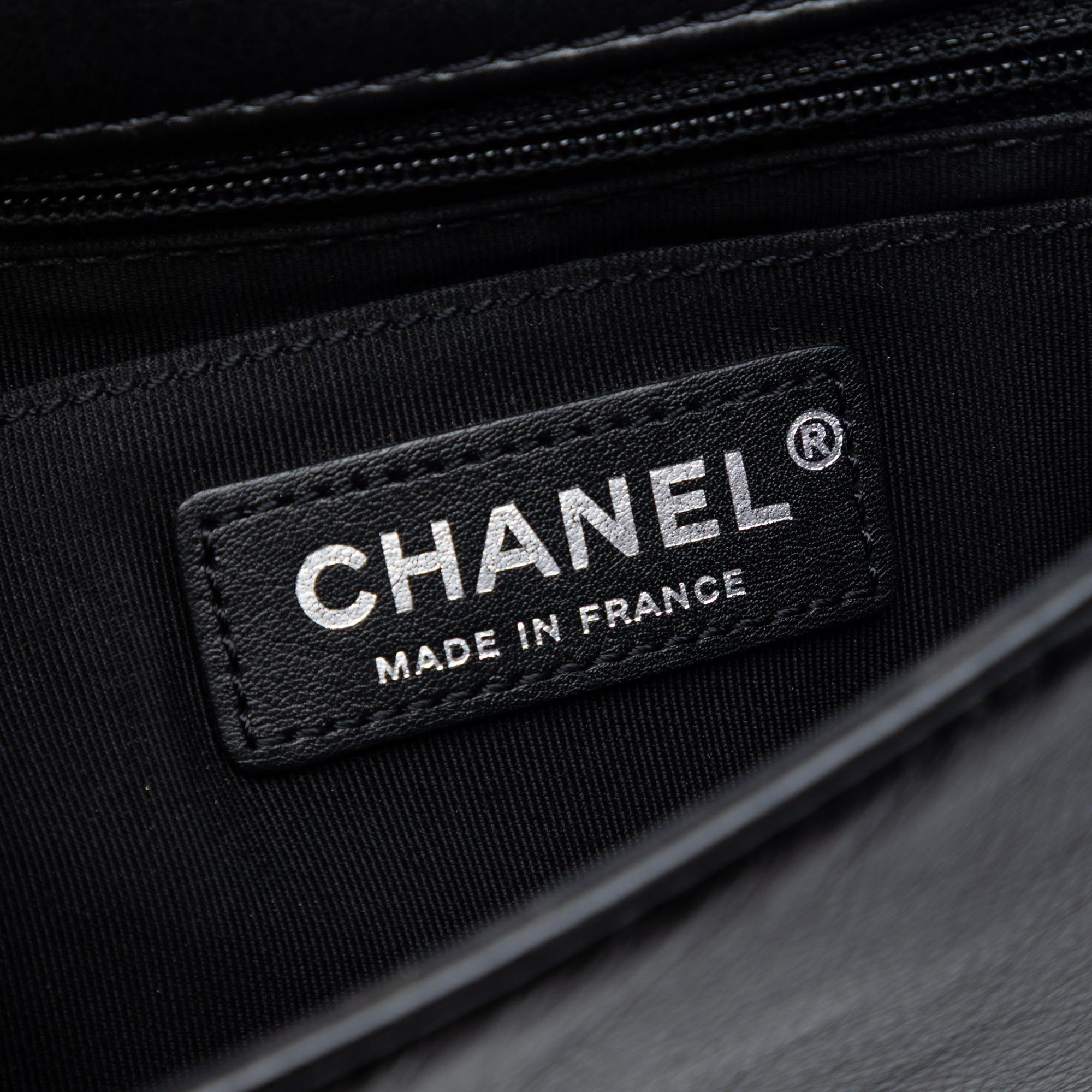 Chanel Small CC Quilted Lambskin Embossed Braid Single Flap