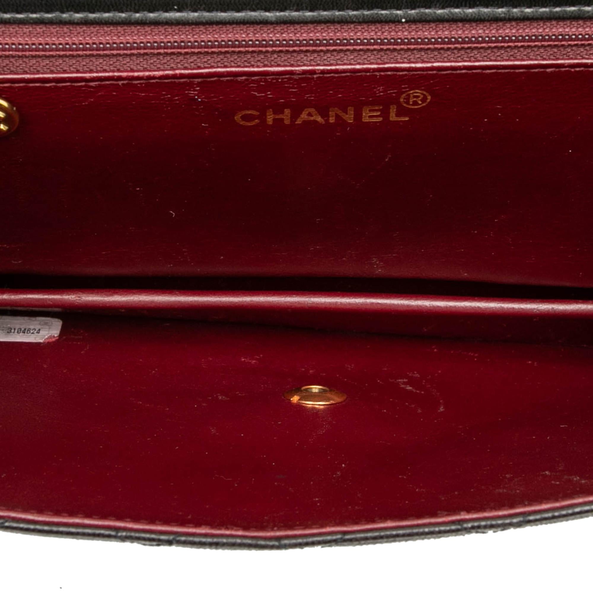 Chanel Small CC Quilted Lambskin Single Flap