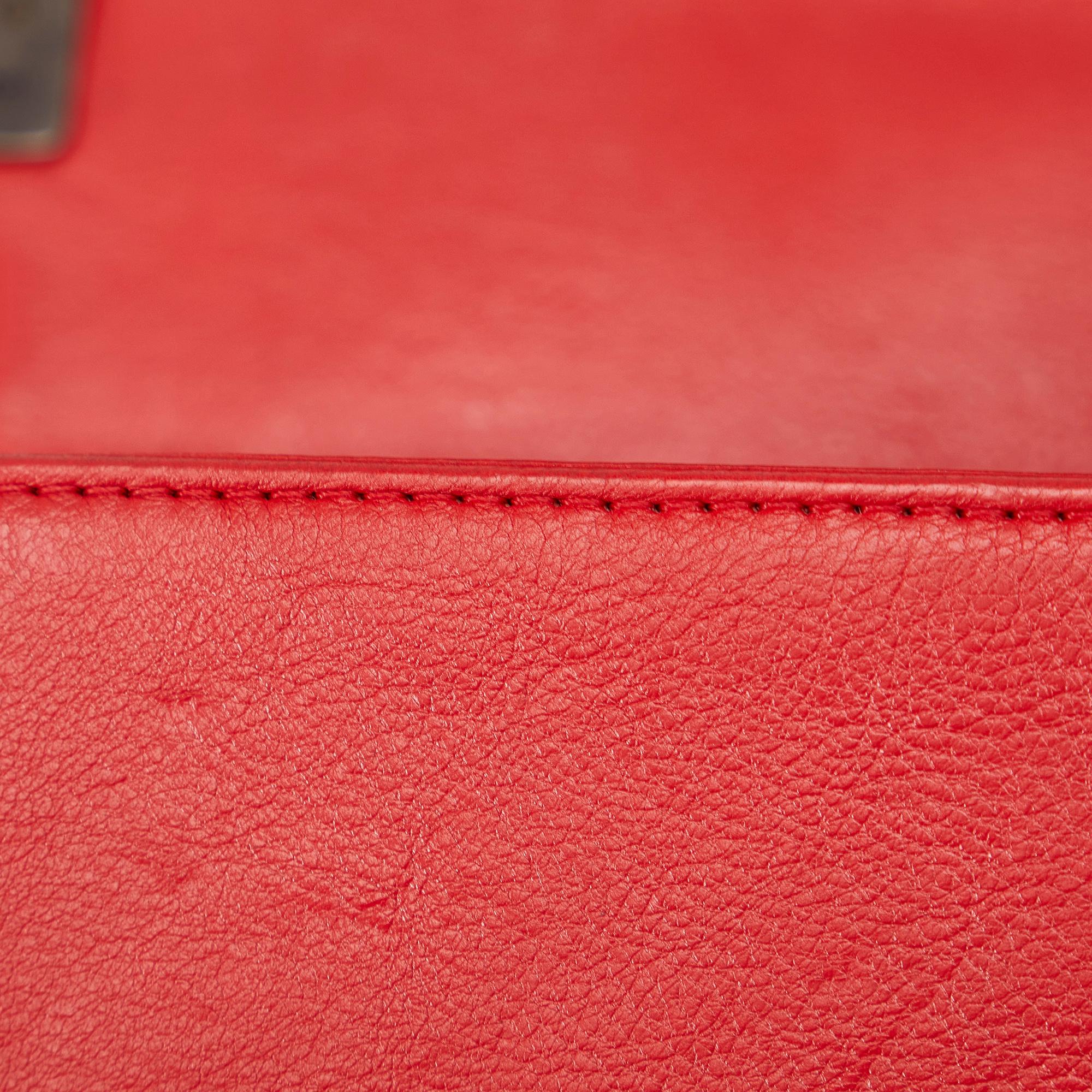 Chanel Small Calfskin Double Stitch Boy Flap