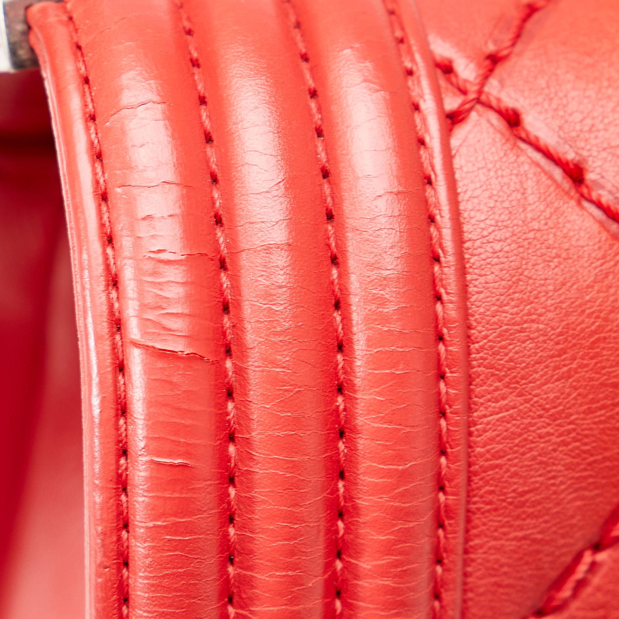 Chanel Small Calfskin Double Stitch Boy Flap