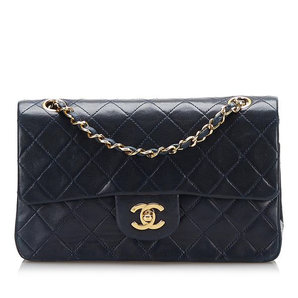 Chanel Small Classic Lambskin Double Flap (SHG-37069)