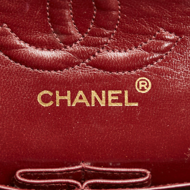 Chanel Small Classic Lambskin Double Flap (SHG-37069)