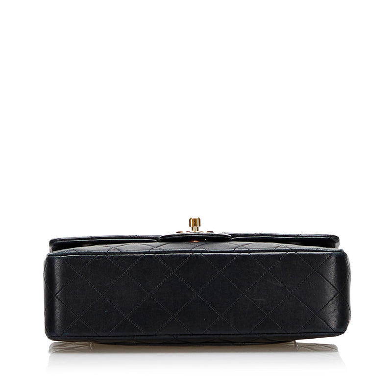 Chanel Small Classic Lambskin Double Flap (SHG-Bfeqyq)