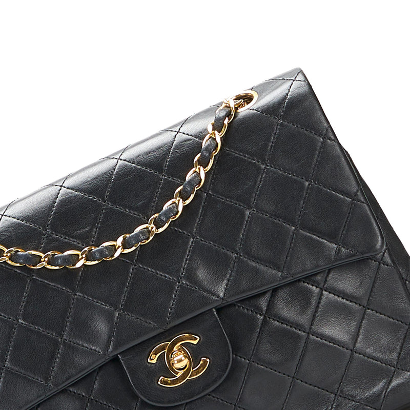 Chanel Small Classic Lambskin Double Flap (SHG-dCT8hp) – LuxeDH