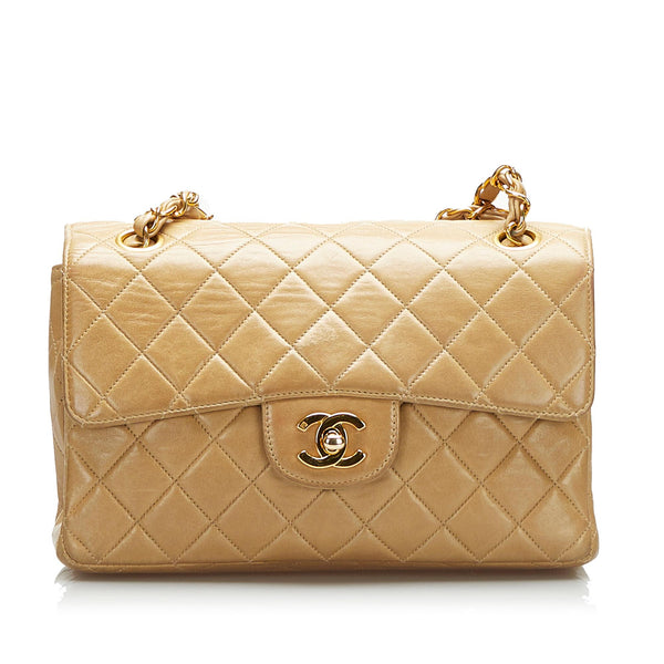 CHANEL Washed Lambskin Quilted small Chain Around Messenger Bag at