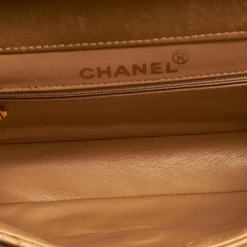 Chanel Small Classic Lambskin Double Flap (SHG-qInhiS)