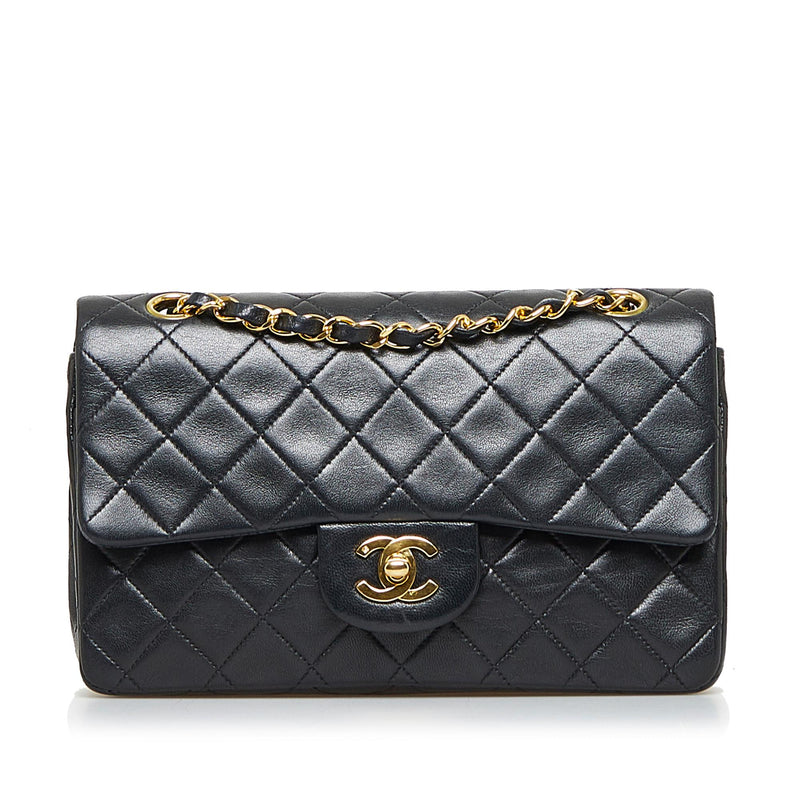 Chanel Small Classic Lambskin Double Flap (SHG-G3tm7i) – LuxeDH