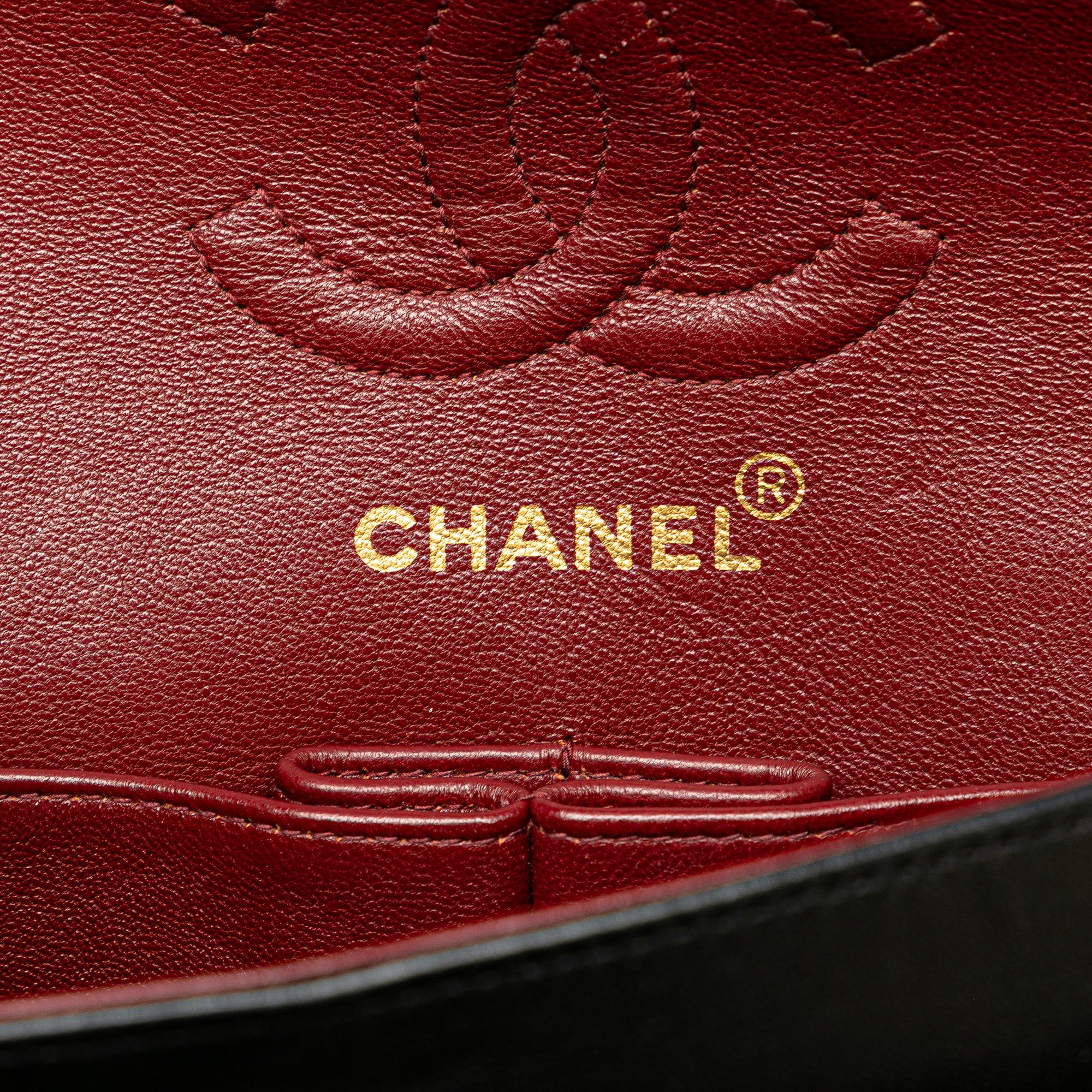 Chanel Small Classic Lambskin Double Flap (SHG-OOHqjQ)