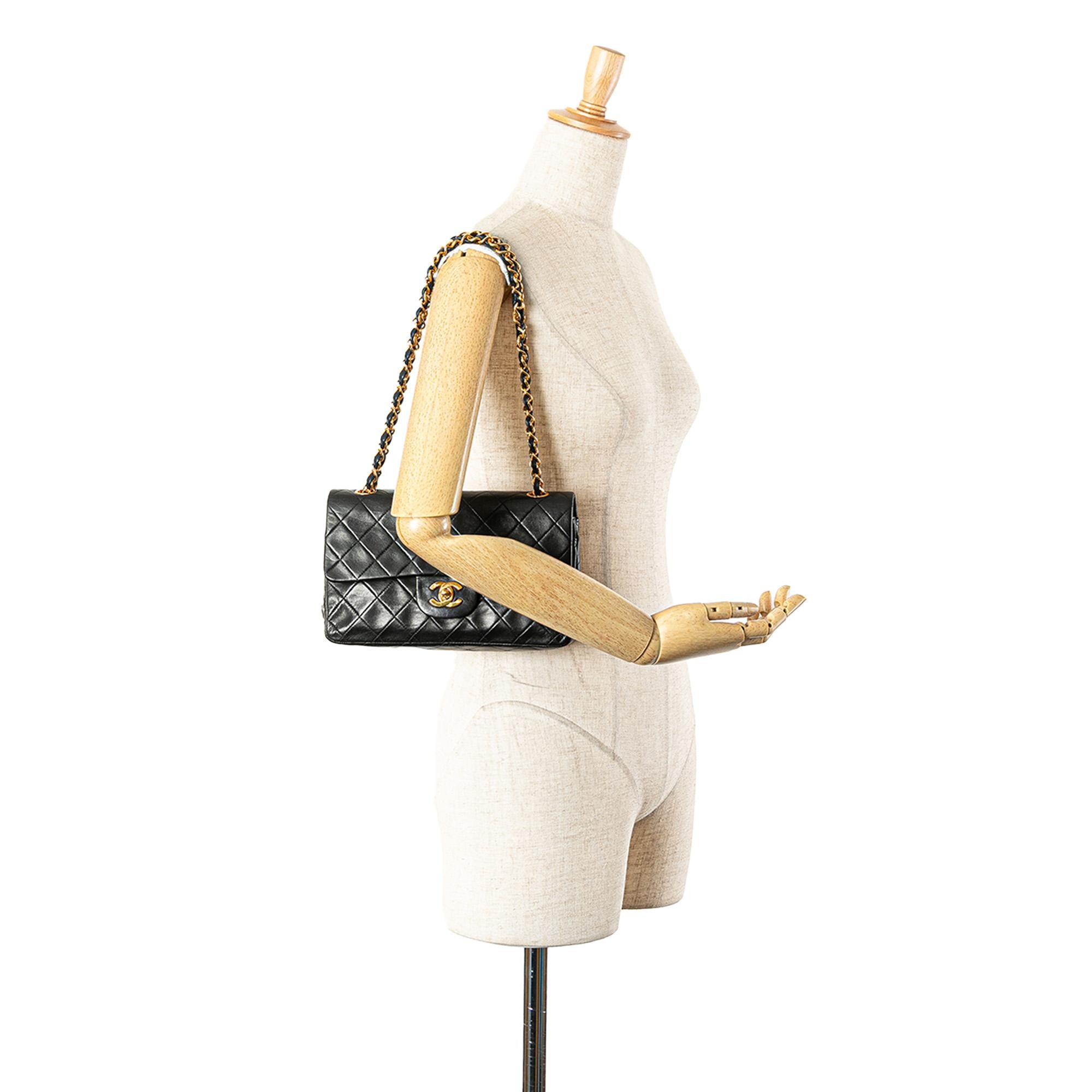 Chanel Small Classic Lambskin Double Flap