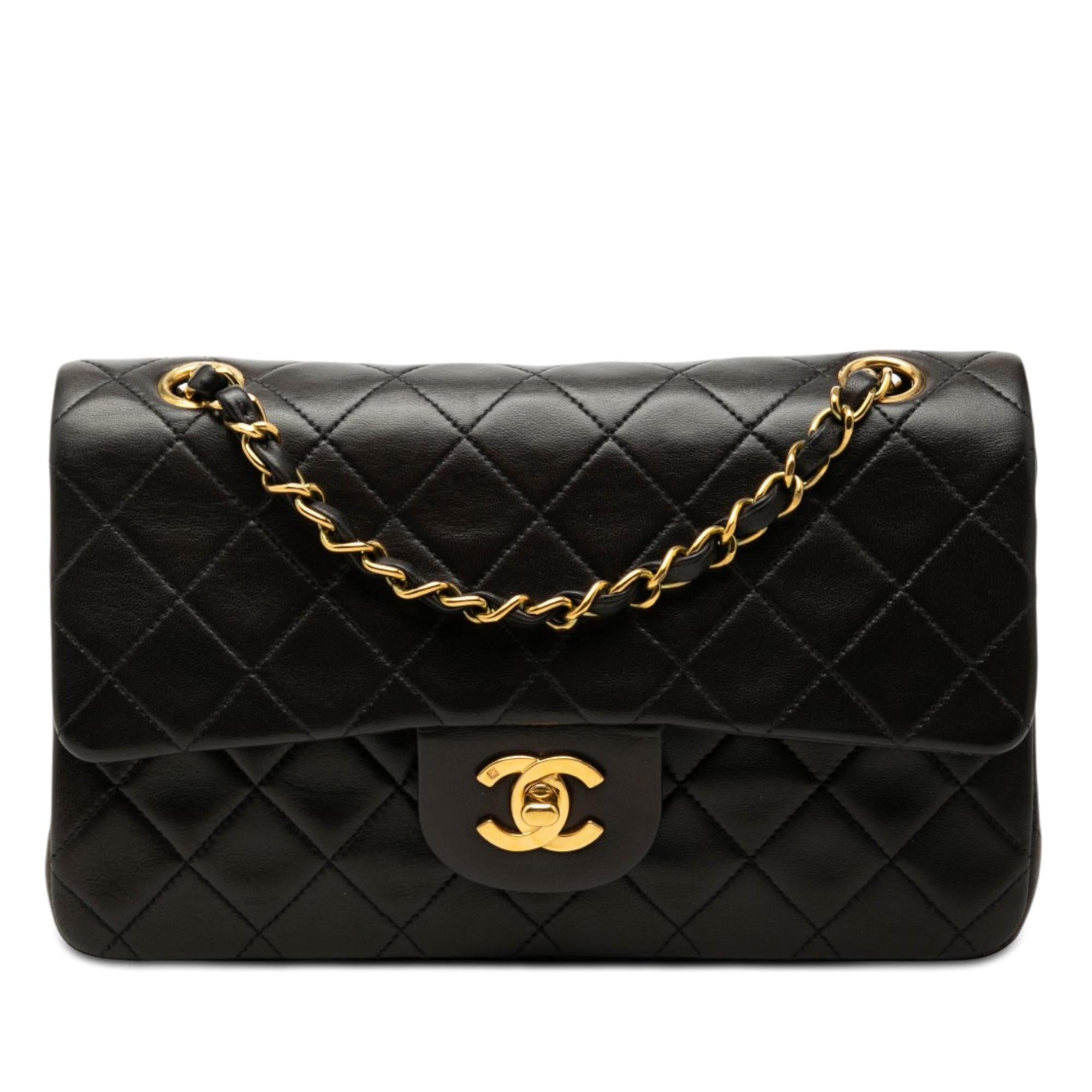 Chanel Small Classic Lambskin Double Flap
