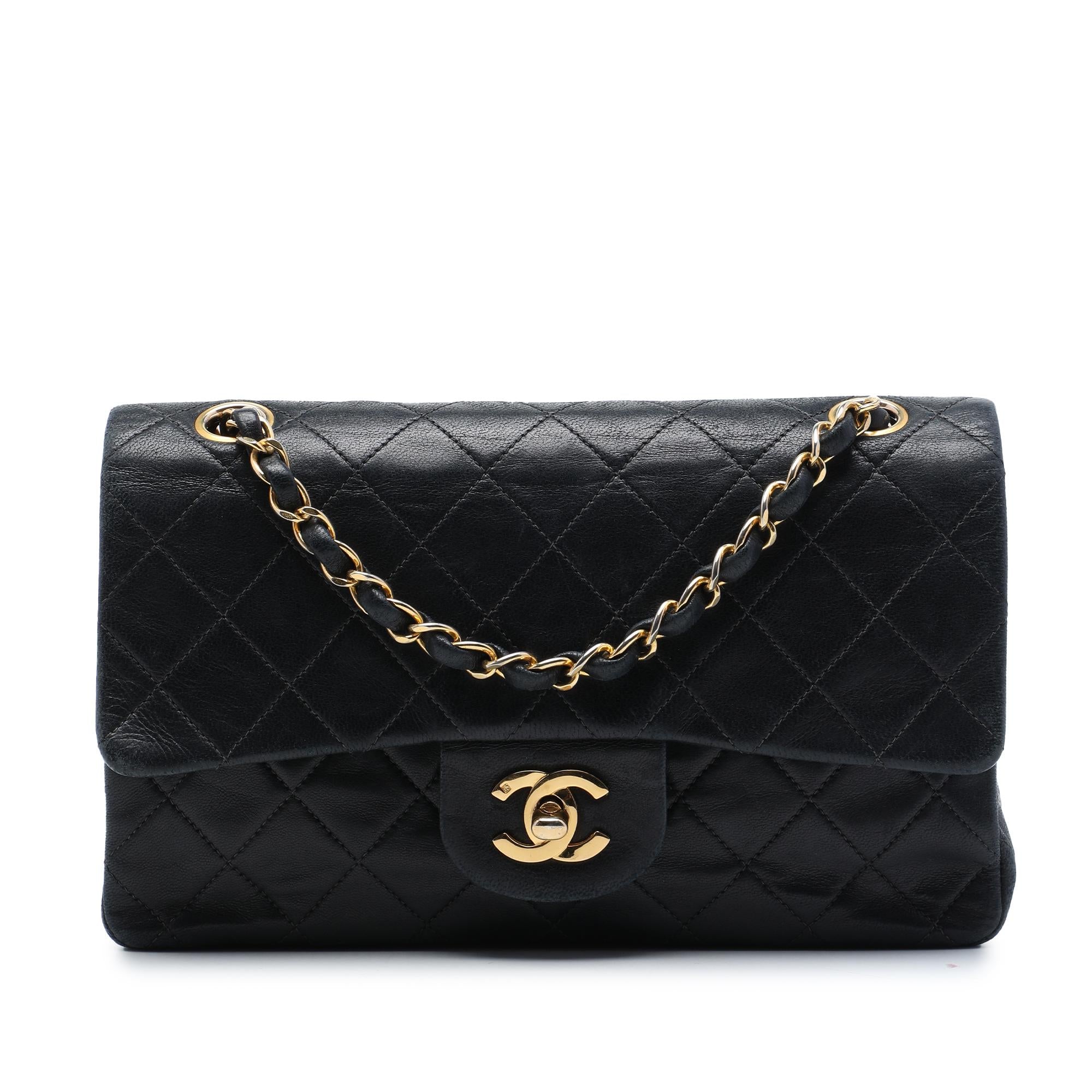 Chanel Small Classic Lambskin Double Flap