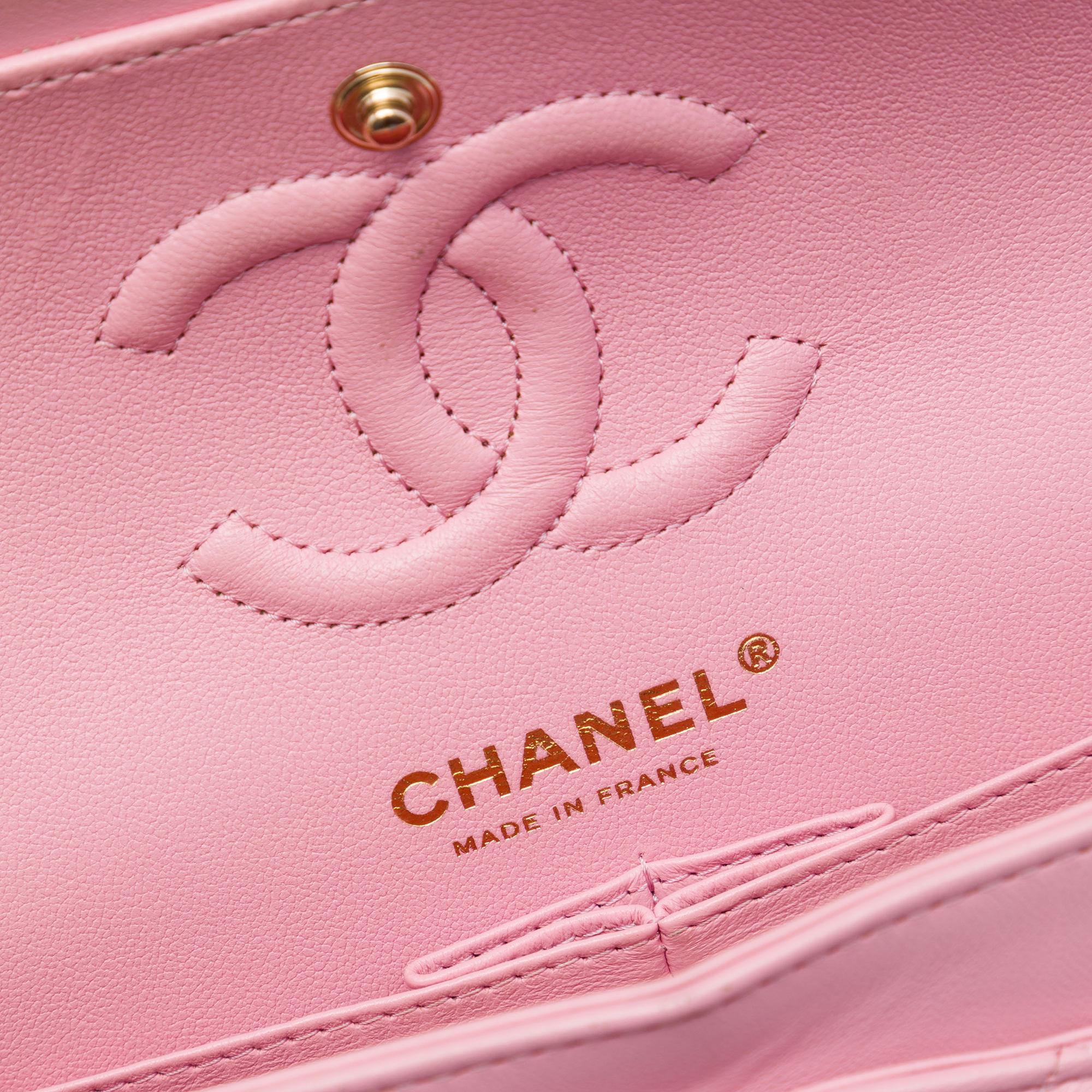 Chanel Small Classic Lambskin Double Flap
