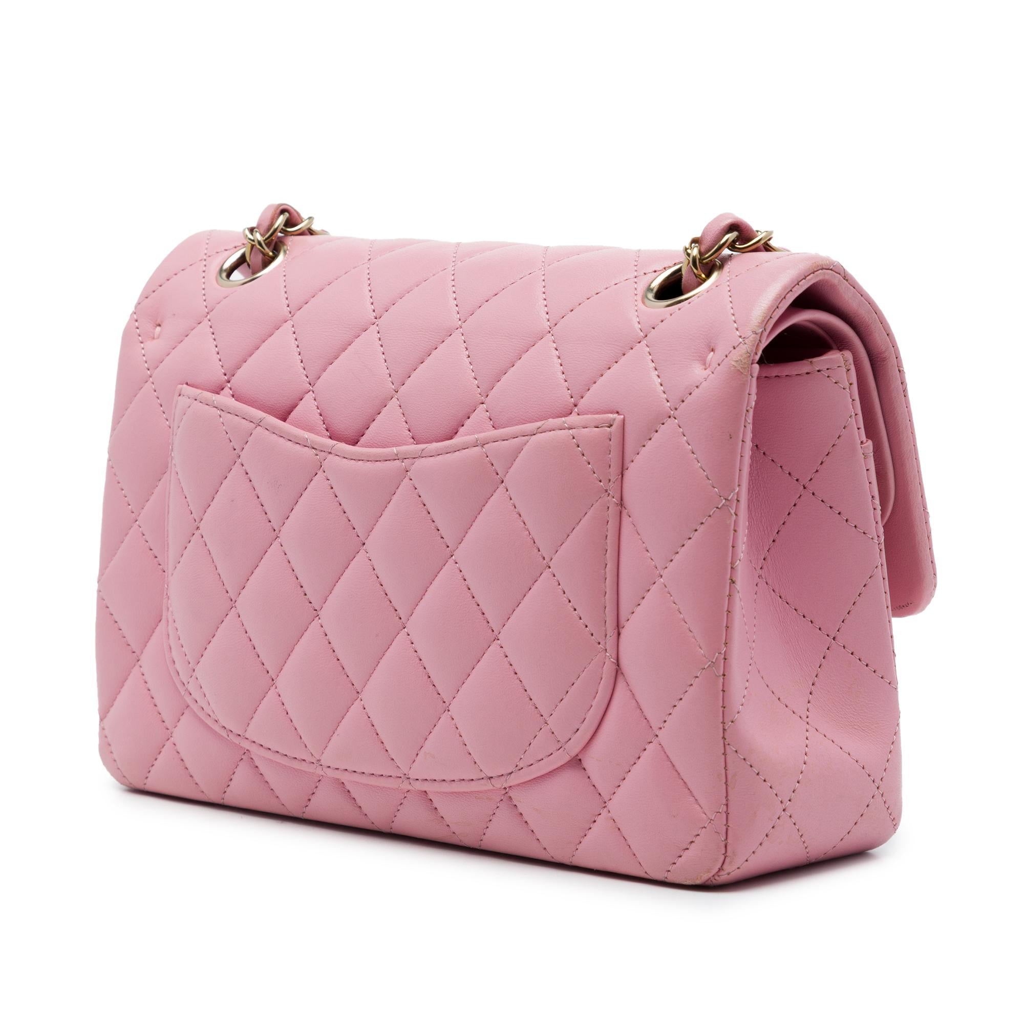Chanel Small Classic Lambskin Double Flap