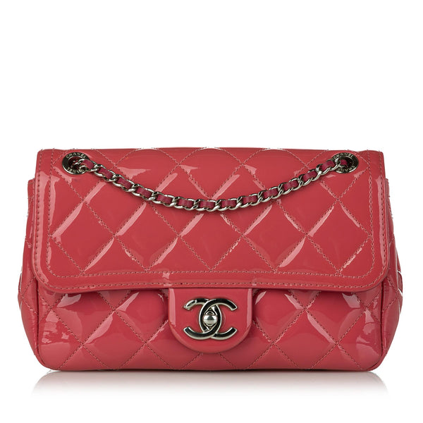 Chanel Small Coco Shine Patent Leather Flap Bag (SHG-Sn21Gd) – LuxeDH