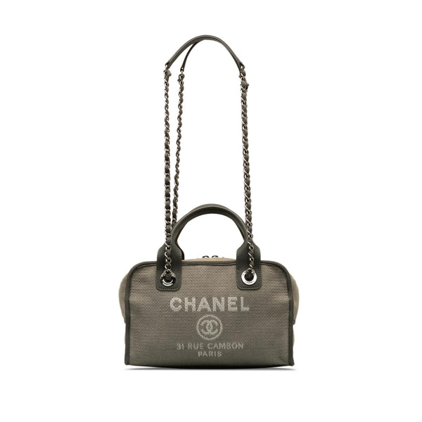 Chanel Small Deauville Bowling Satchel (SHG-14IzyR)