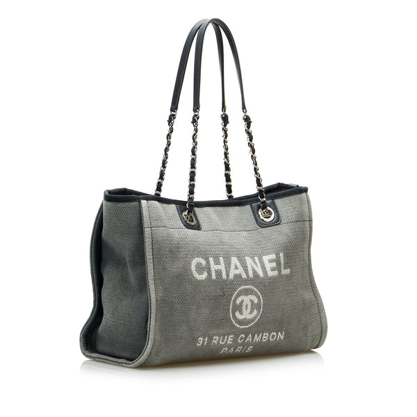 CHANEL+DEAUVILLE+Shopping+Bag+AS3257+Tote+Bag+Ladies+%23U158 for sale  online