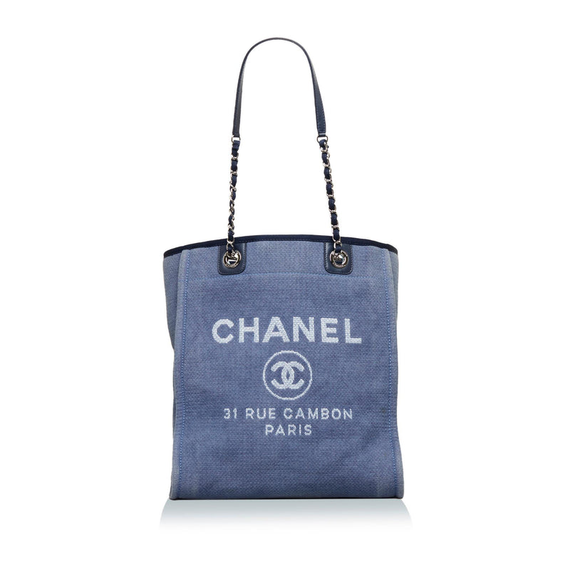 Chanel Small Deauville Tote w/ Pouch