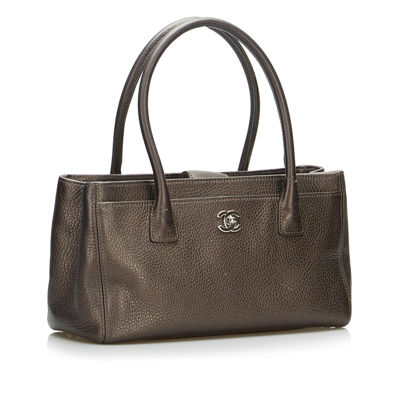 Chanel Small Deauville Tote in Brown