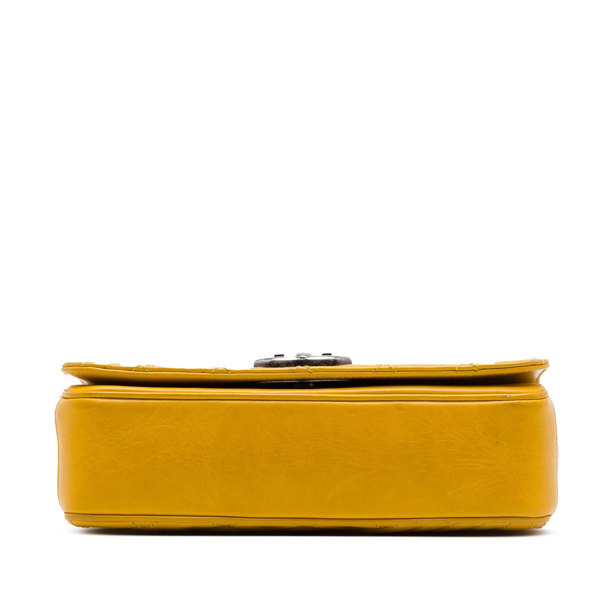 Chanel Small Glazed Calfskin Coco Boy Flap