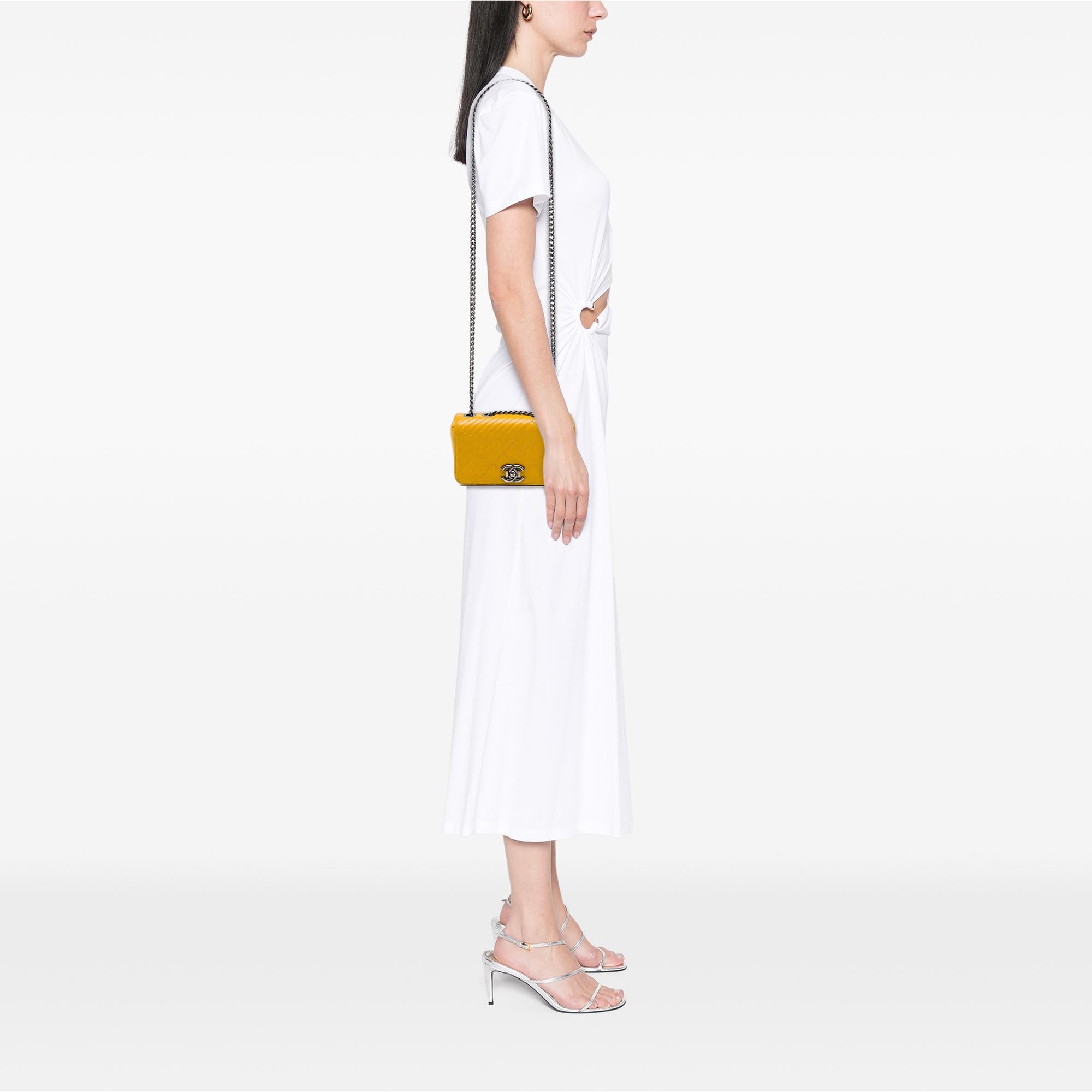 Chanel Small Glazed Calfskin Coco Boy Flap